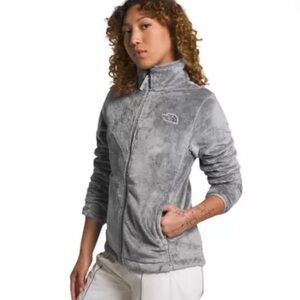 The North Face Osito Gray Full Zip Jacket XS